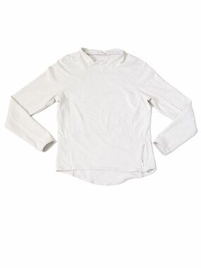 Lululemon Rulu Run Long Sleeve Top Size 6 – White – Hidden Pocket